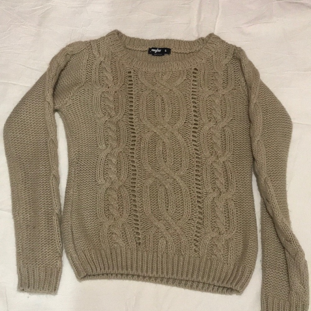 Knit sweater